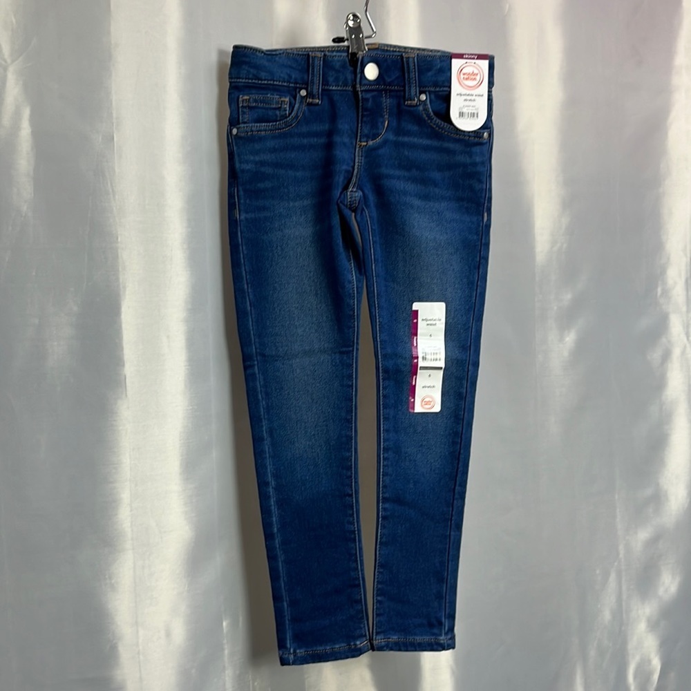 WONDER nation adjustable waist, stretch, skinny jeans - Picture 1 of 5